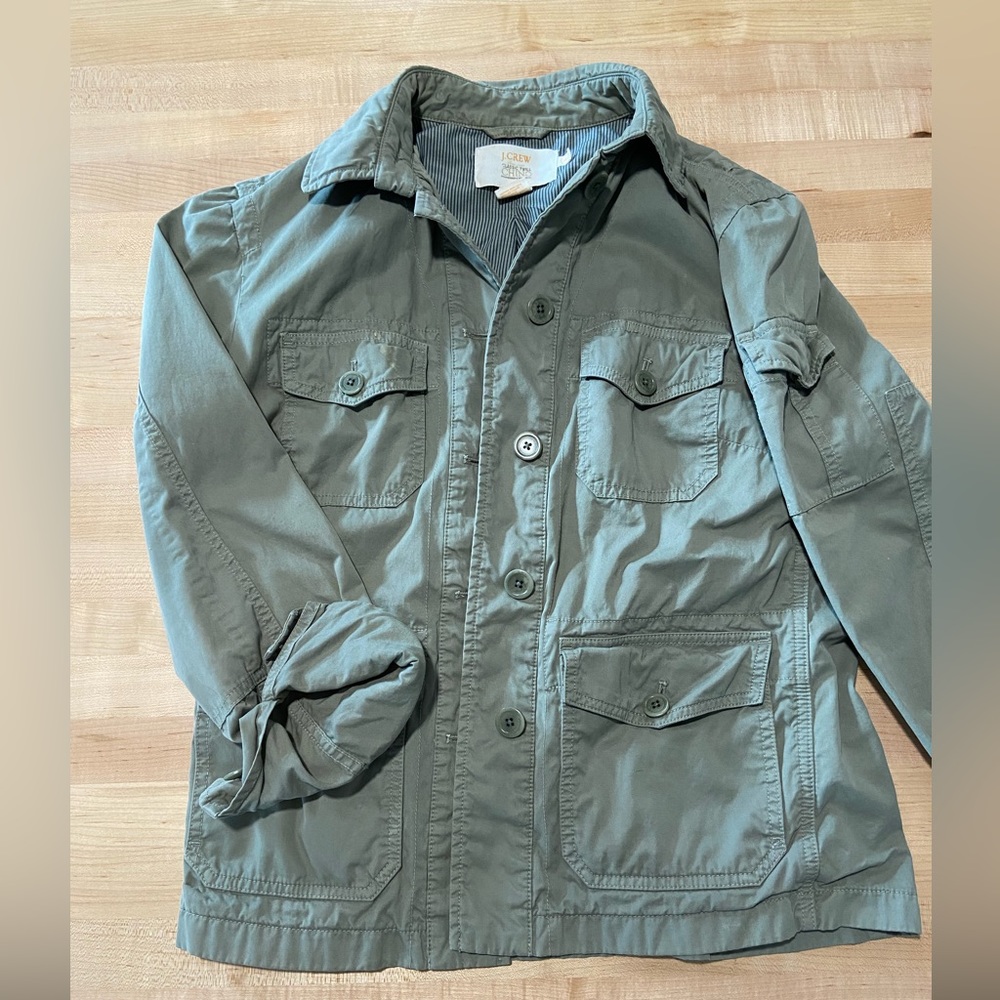 JCrew Jacket - military style, loose fit